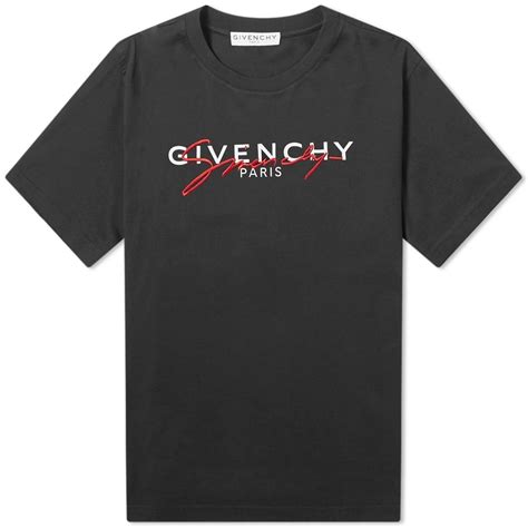 givenchy t-shirt signature|givenchy outlet sale.